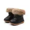 2023-New-Solid-Color-Britain-Style-Girls-Casual-Boots-Plush-Winter-Soft-Baby-Boys-Short-Boots-3 – saadaval Tootemaailm e-kaubamajas