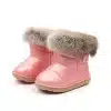 2023-New-Solid-Color-Britain-Style-Girls-Casual-Boots-Plush-Winter-Soft-Baby-Boys-Short-Boots-1 – saadaval Tootemaailm e-kaubamajas