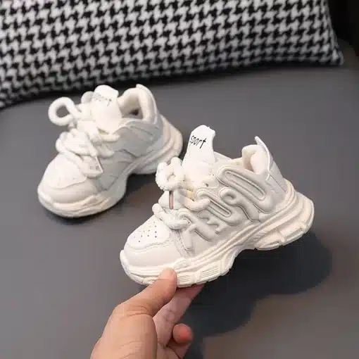 2023-Baby-Chunky-Shoes-Girl-Sports-Shoes-Toddler-Boy-Fashion-Solid-Color-Sneakers-1-6-Years-3 – saadaval Tootemaailm e-kaubamajas