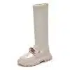 2023-New-Winter-Korean-Over-the-knee-Boot-for-Girls-with-Metal-Chain-Sock-Boots-Kids-4 – saadaval Tootemaailm e-kaubamajas