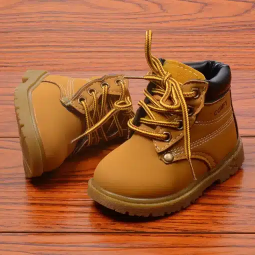 Spring-Autumn-Children-Ankle-boots-Winter-Girls-Boots-Boys-Plush-Snow-Motorcycle-Boots-Lace-Up-Rome-4 – saadaval Tootemaailm e-kaubamajas