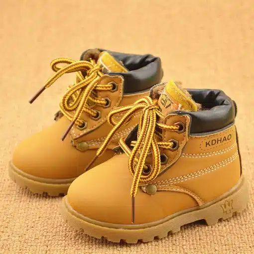 Spring-Autumn-Children-Ankle-boots-Winter-Girls-Boots-Boys-Plush-Snow-Motorcycle-Boots-Lace-Up-Rome-2 – saadaval Tootemaailm e-kaubamajas