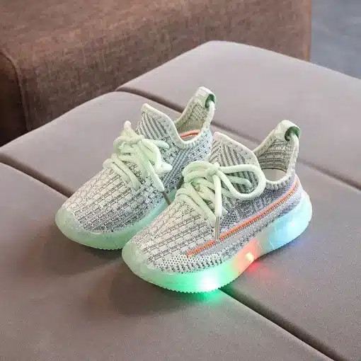 Children-Led-Shoes-Boys-Girls-Lighted-Sneakers-Glowing-Shoes-for-Kid-Green-Black-Sneakers-Boys-Baby-3 – saadaval Tootemaailm e-kaubamajas