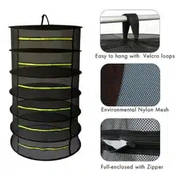 2-4-6-8-Layers-Drying-Net-For-Herbs-Fish-Hanging-Basket-Folding-Dry-Rack-Herb-1 – saadaval Tootemaailm e-kaubamajas