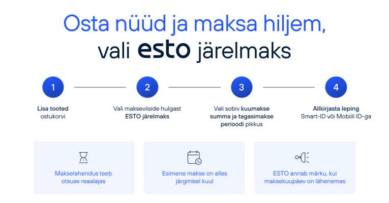 Osta nüüd ja maksa hiljem
