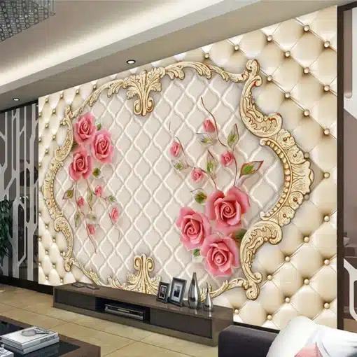 Custom-3D-Photo-Wallpaper-For-Walls-Home-Decor-3D-Red-Rose-Flowers-Living-Room-Sofa-Bedroom-4 – saadaval Tootemaailm e-kaubamajas