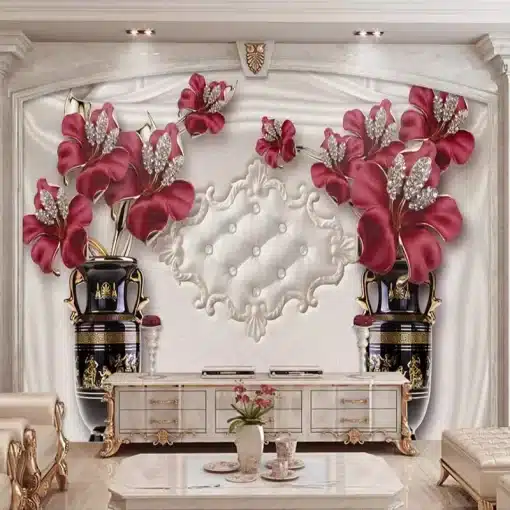 Custom-Photo-Wallpaper-3D-European-Style-Jewelry-Flower-Living-Room-Bedroom-TV-Background-Decor-Murals-Wall-1 – saadaval Tootemaailm e-kaubamajas