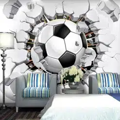 Custom-Wall-Mural-Wallpaper-3D-Soccer-Sport-Creative-Art-Wall-Painting-LivingRoom-Bedroom-TV-Background-Photo-1 – saadaval Tootemaailm e-kaubamajas