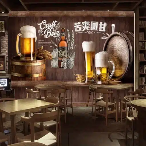Custom-3D-Photo-Wallpaper-Retro-Nostalgic-Beer-Mural-Restaurant-Bar-KTV-Winery-Wall-Decor-Painting-Wall-2 – saadaval Tootemaailm e-kaubamajas