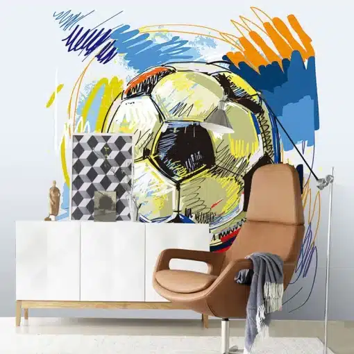 Modern-Fashion-Hand-painted-Graffiti-Football-Wallpaper-Custom-Mural-Non-woven-Interior-Wall-Decoration-Art-Wall-2 – saadaval Tootemaailm e-kaubamajas