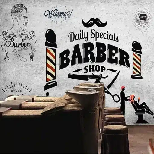 Custom-Wall-Paper-3D-Retro-Hairdressing-Hair-Barber-Shop-Background-Photo-Mural-Wallpaper-Poster-Bedroom-Wall-4 – saadaval Tootemaailm e-kaubamajas