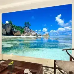 Custom-Mural-Wallpaper-3D-Ocean-Sea-Beach-Photo-Background-Non-woven-Wallpaper-For-Bedroom-Living-Room-1 – saadaval Tootemaailm e-kaubamajas