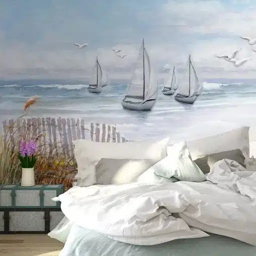 Custom-Mural-Hand-Painted-Sailboat-Seagull-Sea-Landscape-Oil-Painting-3D-Living-Room-Sofa-TV-Background-4 – saadaval Tootemaailm e-kaubamajas