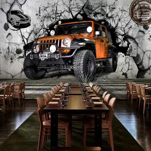 Custom-Photo-Car-Broken-Wall-3D-Personality-Poster-Mural-Wallpaper-Cafe-Restaurant-KTV-Living-Room-Background-4 – saadaval Tootemaailm e-kaubamajas