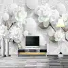Custom-Mural-Wallpaper-European-Style-3D-Stereoscopic-Relief-Flower-Circle-Ball-TV-Background-Wall-Decor-Wallpaper-1 – saadaval Tootemaailm e-kaubamajas