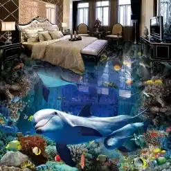 Underwater-World-Dolphin-3D-Floor-Painting-Mural-Wallpaper-Waterproof-Self-adhesive-Bedroom-Bathroom-Floor-Tiles-Stickers-1 – saadaval Tootemaailm e-kaubamajas