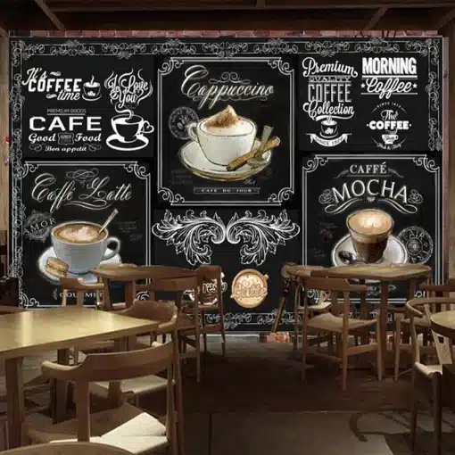 Custom-3D-Photo-Mural-Wallpaper-European-Style-Retro-Hand-Painted-Blackboard-Coffee-Restaurant-Cafe-Home-Decor-1 – saadaval Tootemaailm e-kaubamajas