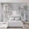 Custom-Wall-Mural-Photo-Wallpaper-Non-woven-3D-Abstract-Space-Flower-Pattern-Diamond-Jewelry-Living-Room-2 – saadaval Tootemaailm e-kaubamajas
