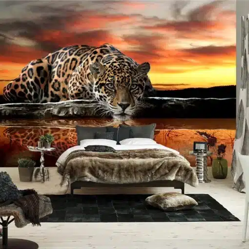 Custom-Photo-Wall-Paper-3D-Stereoscopic-Animal-Leopard-Wall-Mural-Wall-Papers-Home-Decor-Living-Room-2 – saadaval Tootemaailm e-kaubamajas