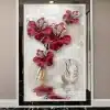 Custom-Mural-3D-Jewelry-Red-Flowers-Butterfly-Entrance-Wall-Decor-Painting-For-Living-Room-Corridor-Hallway-3 – saadaval Tootemaailm e-kaubamajas
