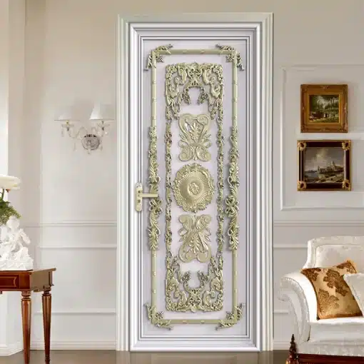 DIY-Self-adhesive-3D-Door-Stickers-European-Style-Living-Room-Bedroom-Door-Mural-Wallpaper-PVC-Waterproof-4 – saadaval Tootemaailm e-kaubamajas