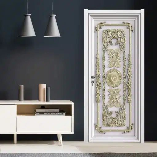 DIY-Self-adhesive-3D-Door-Stickers-European-Style-Living-Room-Bedroom-Door-Mural-Wallpaper-PVC-Waterproof-3 – saadaval Tootemaailm e-kaubamajas
