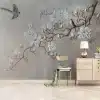 Custom-Any-Size-Photo-Wallpaper-Modern-Pastoral-3D-Embossed-Flowers-Birds-Mural-Wall-Paper-Living-Room-2 – saadaval Tootemaailm e-kaubamajas