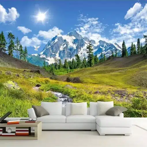 Snow-Mountain-Plateau-Natural-Scenery-3D-Photo-Wallpaper-Custom-Mural-Wall-Paper-Living-Room-Sofa-Bedroom-2 – saadaval Tootemaailm e-kaubamajas