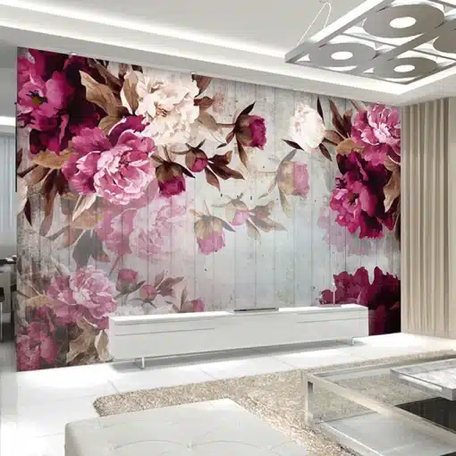 Custom-Mural-Wallpaper-Romantic-Hand-Painted-Flower-Non-woven-Wallpaper-For-Bedroom-Walls-Living-Room-TV-1 – saadaval Tootemaailm e-kaubamajas