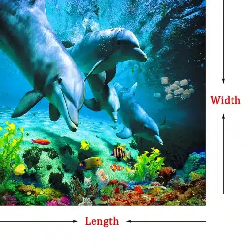 Custom-3D-Floor-Sticker-Ocean-World-Dolphin-Toilets-Bathroom-Bedroom-Vinyl-Floor-Mural-PVC-Waterproof-Wallpaper-3 – saadaval Tootemaailm e-kaubamajas