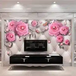 Custom-3D-Photo-Wallpaper-Murals-Modern-Jewelry-Flower-TV-Backdrop-Wall-Mural-Living-Room-Bedroom-Non-1 – saadaval Tootemaailm e-kaubamajas