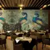 Custom-3D-Mural-Wallpaper-Retro-Style-Peacock-Background-Wall-Decorations-Large-Wall-Painting-Living-Room-Sofa-2 – saadaval Tootemaailm e-kaubamajas