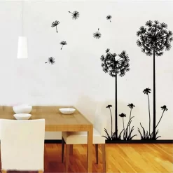Hot-Black-Dandelion-Sitting-Room-Bedroom-Wall-Stickers-Household-Adornment-Decor-Decals-Mural-Art-Poster-On-1 – saadaval Tootemaailm e-kaubamajas