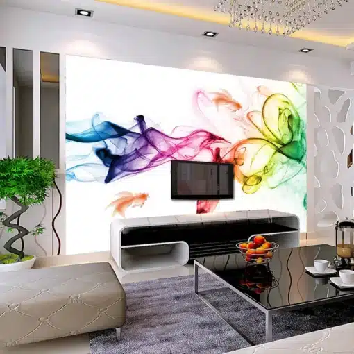 Custom-Mural-Wallpaper-Modern-Abstract-Geometric-Color-Smoke-Art-Wall-Painting-Living-Room-Sofa-TV-Background-2 – saadaval Tootemaailm e-kaubamajas