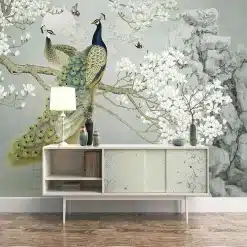 Custom-Photo-Mural-Wallpaper-3D-Peacock-Magnolia-Flowers-Wall-Painting-Study-Living-Room-Background-Home-Decor-1 – saadaval Tootemaailm e-kaubamajas
