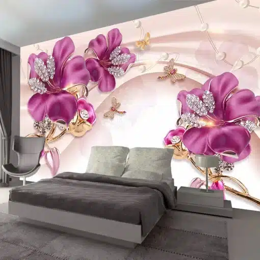 Custom-Mural-Wall-Paper-3D-Stereoscopic-Flower-Jewelry-Living-Room-TV-Background-Wall-Decorative-Wall-Painting-3 – saadaval Tootemaailm e-kaubamajas