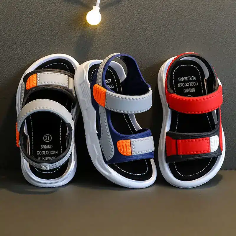 2023-Children-s-Summer-Boys-Leather-Sandals-Baby-Shoes-Kids-Flat-Child-Beach-Shoes-Sports-Soft-3 – saadaval Tootemaailm e-kaubamajas