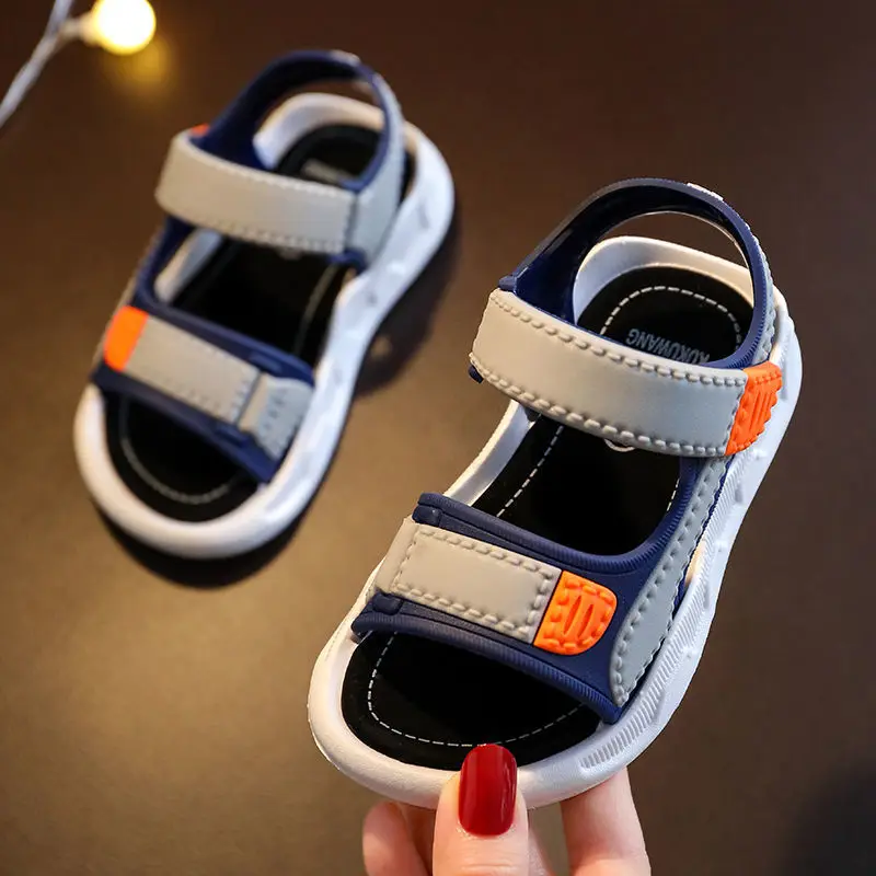 2023-Children-s-Summer-Boys-Leather-Sandals-Baby-Shoes-Kids-Flat-Child-Beach-Shoes-Sports-Soft-1 – saadaval Tootemaailm e-kaubamajas