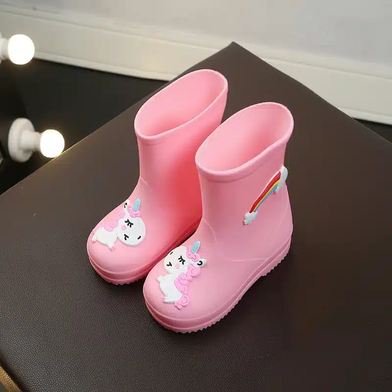 New-Kids-Rain-Boots-For-Girls-Rubber-Rainboot-Boys-Baby-Girls-PVC-Warm-Children-Waterproof-Shoes-4 – saadaval Tootemaailm e-kaubamajas