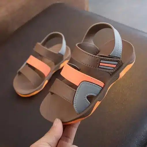 2019-New-Summer-Children-Sandals-for-Boys-Flat-Beach-Shoes-Kids-Sports-Casual-Student-Leather-Sandals-2 – saadaval Tootemaailm e-kaubamajas