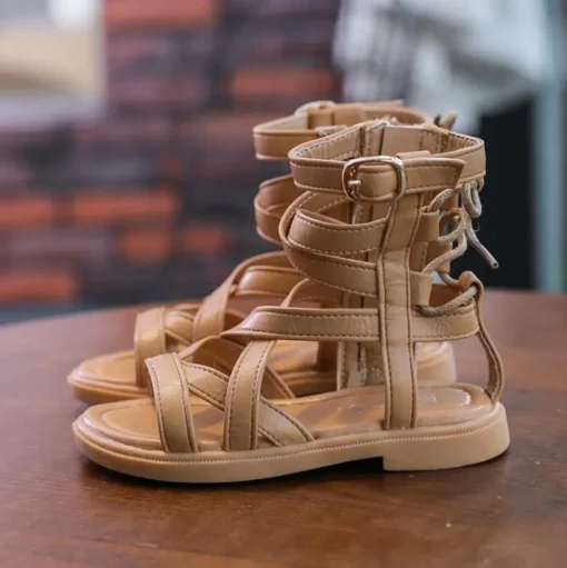 Girls-Sandals-Soft-Bottom-Little-Princess-Shoes-Summer-New-Children-s-High-Roman-Shoes-Baby-Peep-4 – saadaval Tootemaailm e-kaubamajas