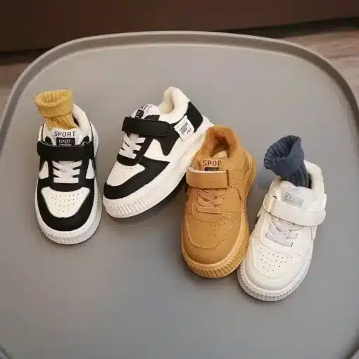 Children-s-Sneakers-Autumn-Winter-Boys-Sport-Shoes-Girls-Comfy-Thicken-Warm-Velet-Lined-Casual-Shoes-5 – saadaval Tootemaailm e-kaubamajas