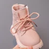 Bota-Kid-Boots-Kid-Fashion-Boots-Autumn-Winter-Boys-British-Plush-Short-Boot-Girl-Ankle-Boots-2 – saadaval Tootemaailm e-kaubamajas