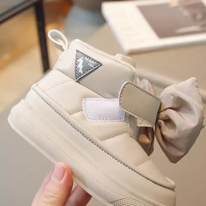 Winter-Children-Snow-Boots-Girls-Fashion-Big-Bow-tie-Design-Princess-Boots-Kids-Warm-Thicken-Cotton-5 – saadaval Tootemaailm e-kaubamajas