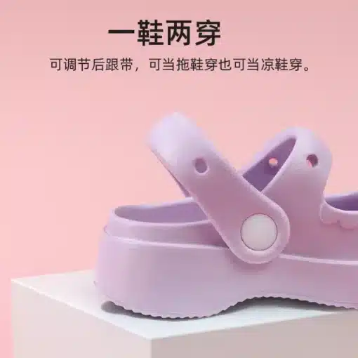 Summer-Solid-Girls-Slippers-EVA-Soft-Anti-Slip-Platform-Kids-Clogs-Shoes-Waterproof-Hollow-Out-Garden-3 – saadaval Tootemaailm e-kaubamajas