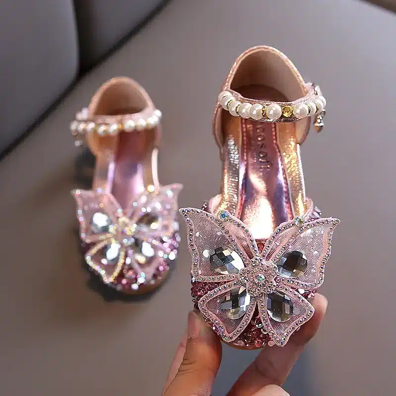 Girls-Sequin-Lace-Bow-Kids-Shoes-Girls-Cute-Pearl-Princess-Dance-Single-Casual-Shoe-2020-New-2