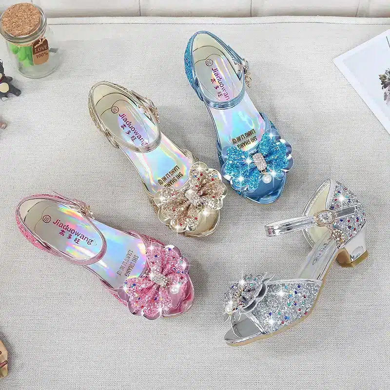 5-Colors-Children-Princess-Sandals-Kids-Girls-Wedding-Shoes-High-Heels-Dress-Shoes-Bowtie-Gold-Pink-4