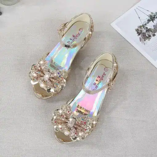 5-Colors-Children-Princess-Sandals-Kids-Girls-Wedding-Shoes-High-Heels-Dress-Shoes-Bowtie-Gold-Pink-2