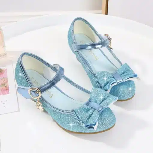 Tüdrukute sandaalid liblikaga | E-pood Tootemaailm Girls-Sandals-Rhinestone-Butterfly-Latin-Dance-Kids-Shoes-Children-High-Heel-Princess-Shoes-Glitter-Leather-Party-4