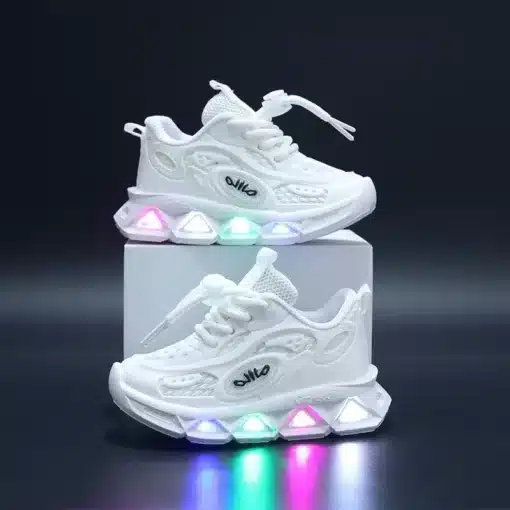 Baby-Shoes2023-Spring-Autumn-New-Boys-and-Girls-Light-Up-Clunky-Sneaker-Small-and-Medium-sized-5